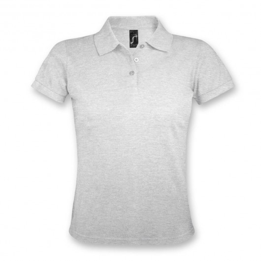 SOLS Prime Womens Polo Shirts Ash